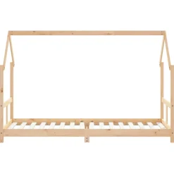 vidaXL Kinderbedframe 80x200 cm massief grenenhout