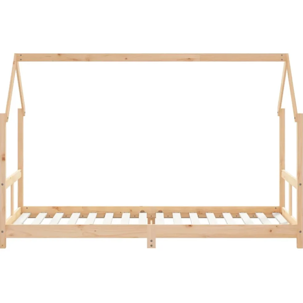 vidaXL Kinderbedframe 80x200 cm massief grenenhout