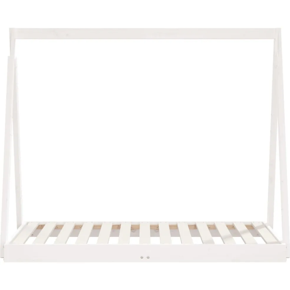 vidaXL Kinderbedframe 70x140 cm massief grenenhout