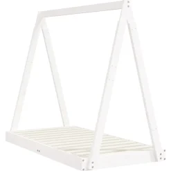 vidaXL Kinderbedframe 70x140 cm massief grenenhout