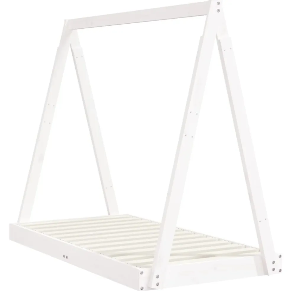 vidaXL Kinderbedframe 70x140 cm massief grenenhout