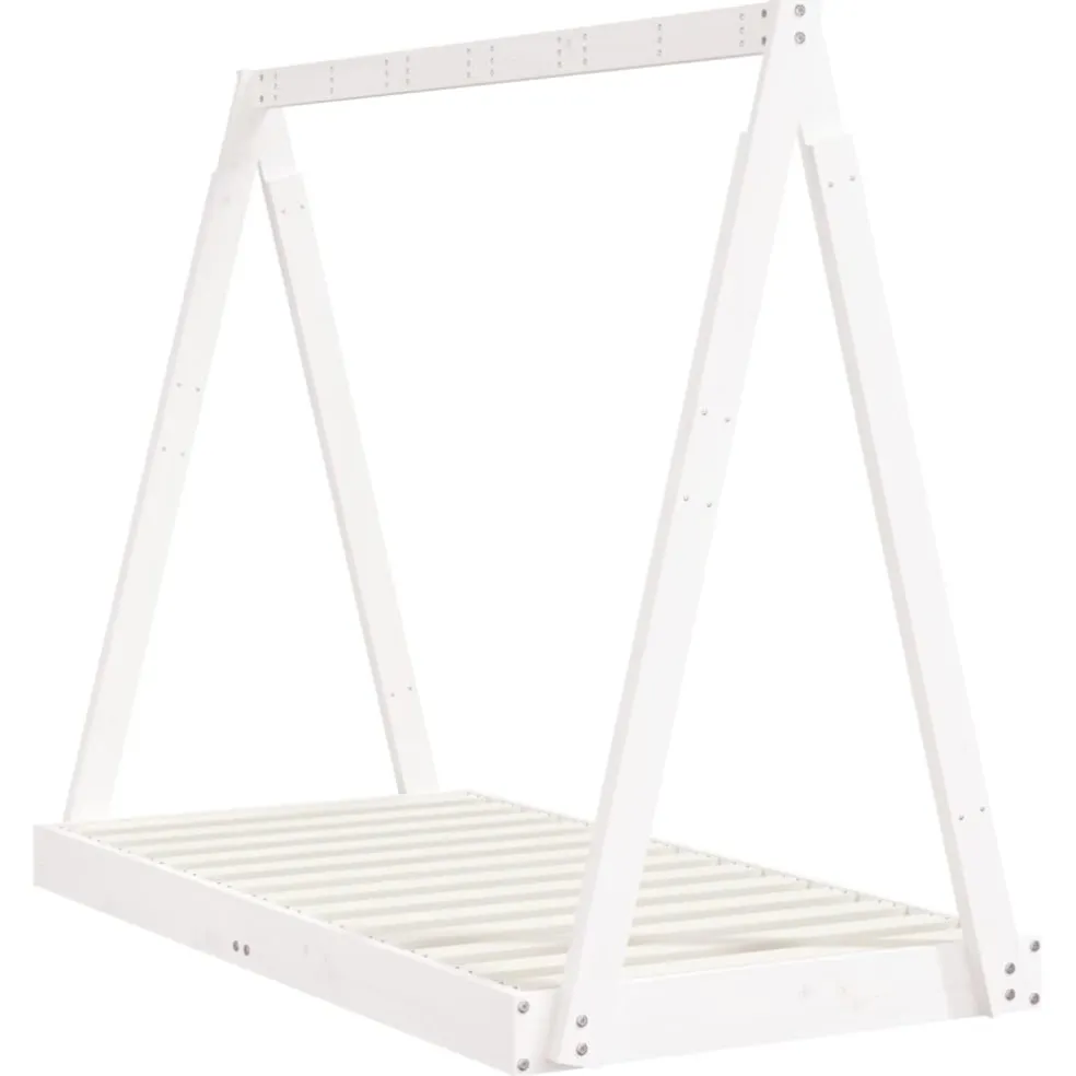 vidaXL Kinderbedframe 70x140 cm massief grenenhout