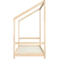 vidaXL Kinderbedframe 2x(80x200) cm massief grenenhout
