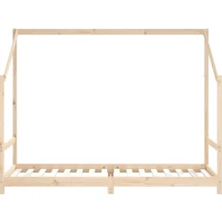 vidaXL Kinderbedframe 2x(80x200) cm massief grenenhout