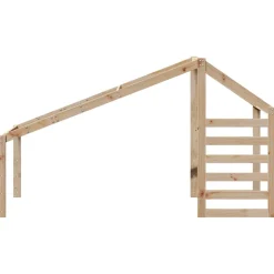 vidaXL Kinderbedhuisje 198x87x113 cm massief grenenhout