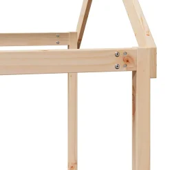vidaXL Kinderbedhuisje 60x89x134,5 cm massief grenenhout