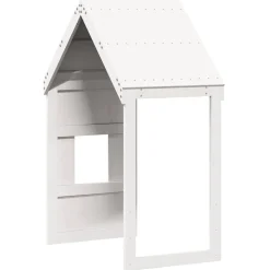 vidaXL Kinderbedhuisje 60x89x134,5 cm massief grenenhout wit