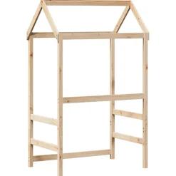 vidaXL Kinderbedhuisje 118x70x176,5 cm massief grenenhout