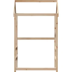 vidaXL Kinderbedhuisje 118x70x176,5 cm massief grenenhout