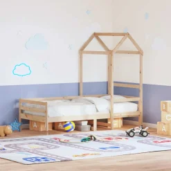 vidaXL Kinderbedhuisje 118x70x176,5 cm massief grenenhout