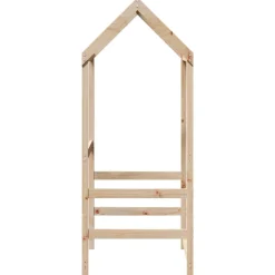 vidaXL Kinderbedhuisje 118x70x176,5 cm massief grenenhout
