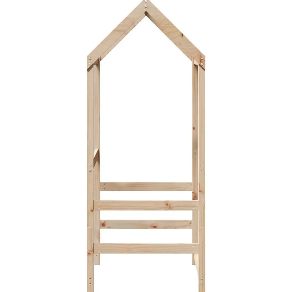 vidaXL Kinderbedhuisje 118x70x176,5 cm massief grenenhout