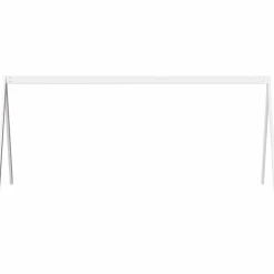 vidaXL Kinderbedhuisje 118x70x176,5 cm massief grenenhout wit