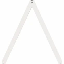 vidaXL Kinderbedhuisje 118x70x176,5 cm massief grenenhout wit