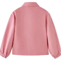 vidaXL Kinderblouse met lantaarnmouwen 92 oudroze