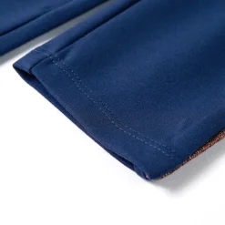 vidaXL Kinderbroek met trekkoord 92 marineblauw