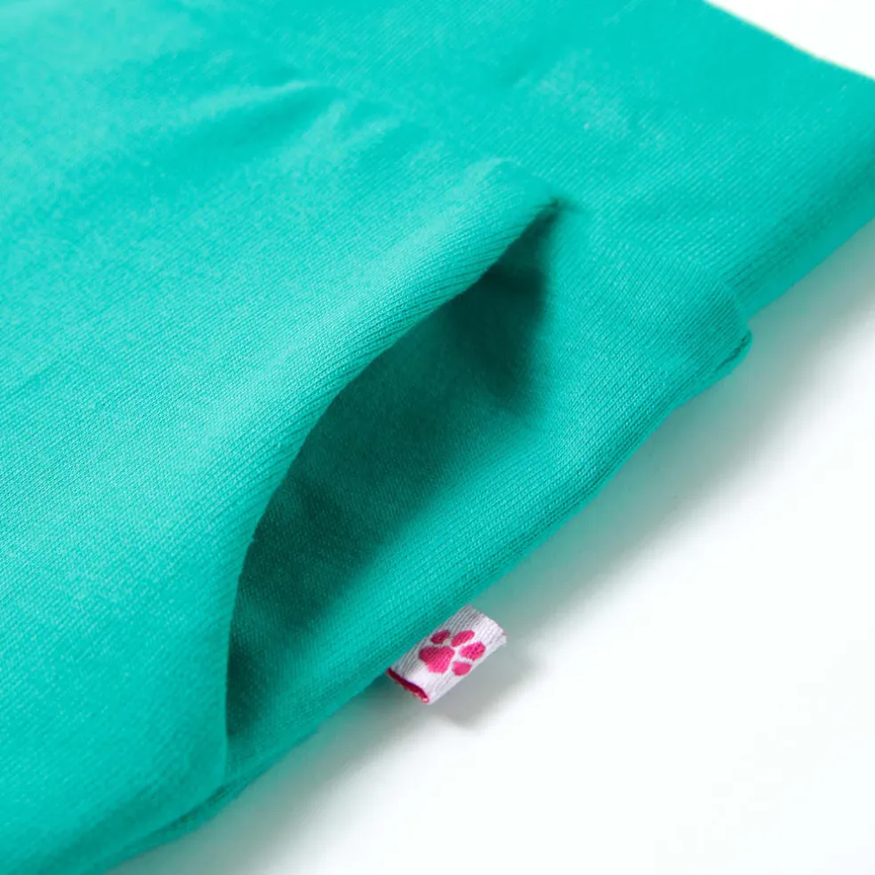 vidaXL Kinderbroek met wijde pijpen 116 mintkleurig