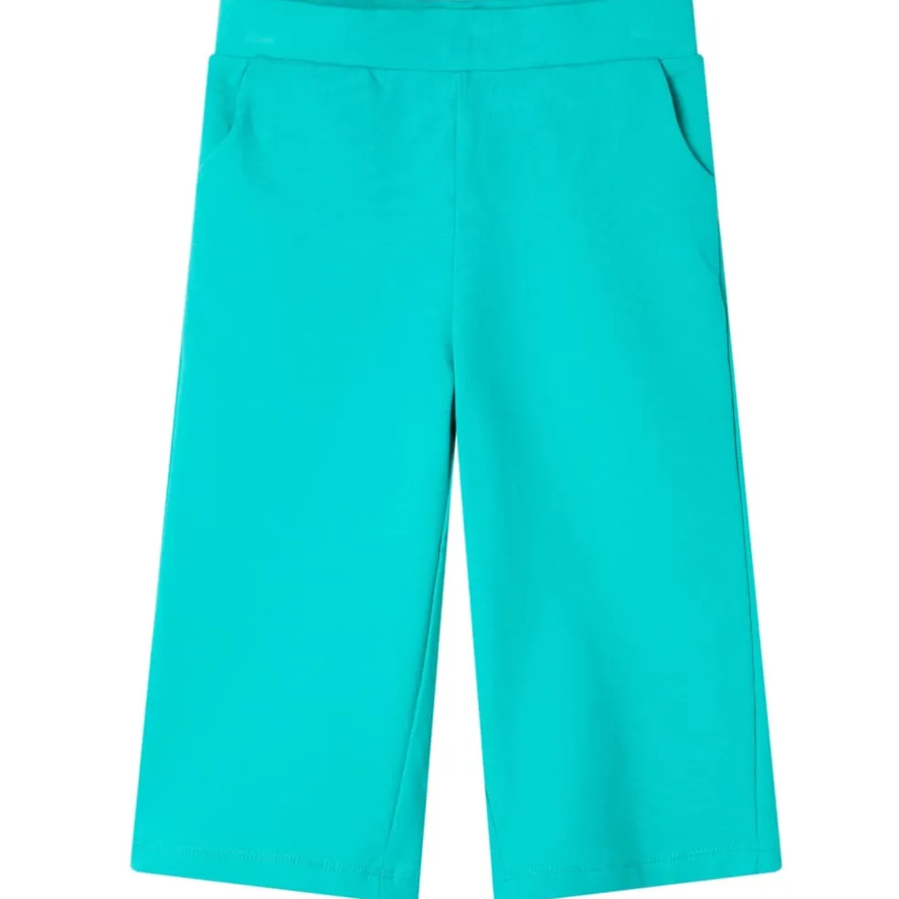 vidaXL Kinderbroek met wijde pijpen 116 mintkleurig