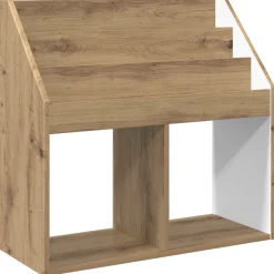 vidaXL Kinderen Boekenkast Artisan Eiken 72,5 x 29,5 x 69 cm