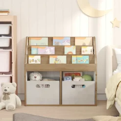 vidaXL Kinderen Boekenkast Artisan Eiken 72,5 x 29,5 x 69 cm