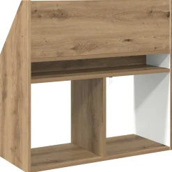 vidaXL Kinderen Boekenkast Artisan Eiken 72,5 x 29,5 x 69 cm