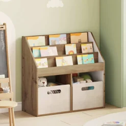 vidaXL Kinderen Boekenkast Artisan Eiken 72,5 x 29,5 x 69 cm