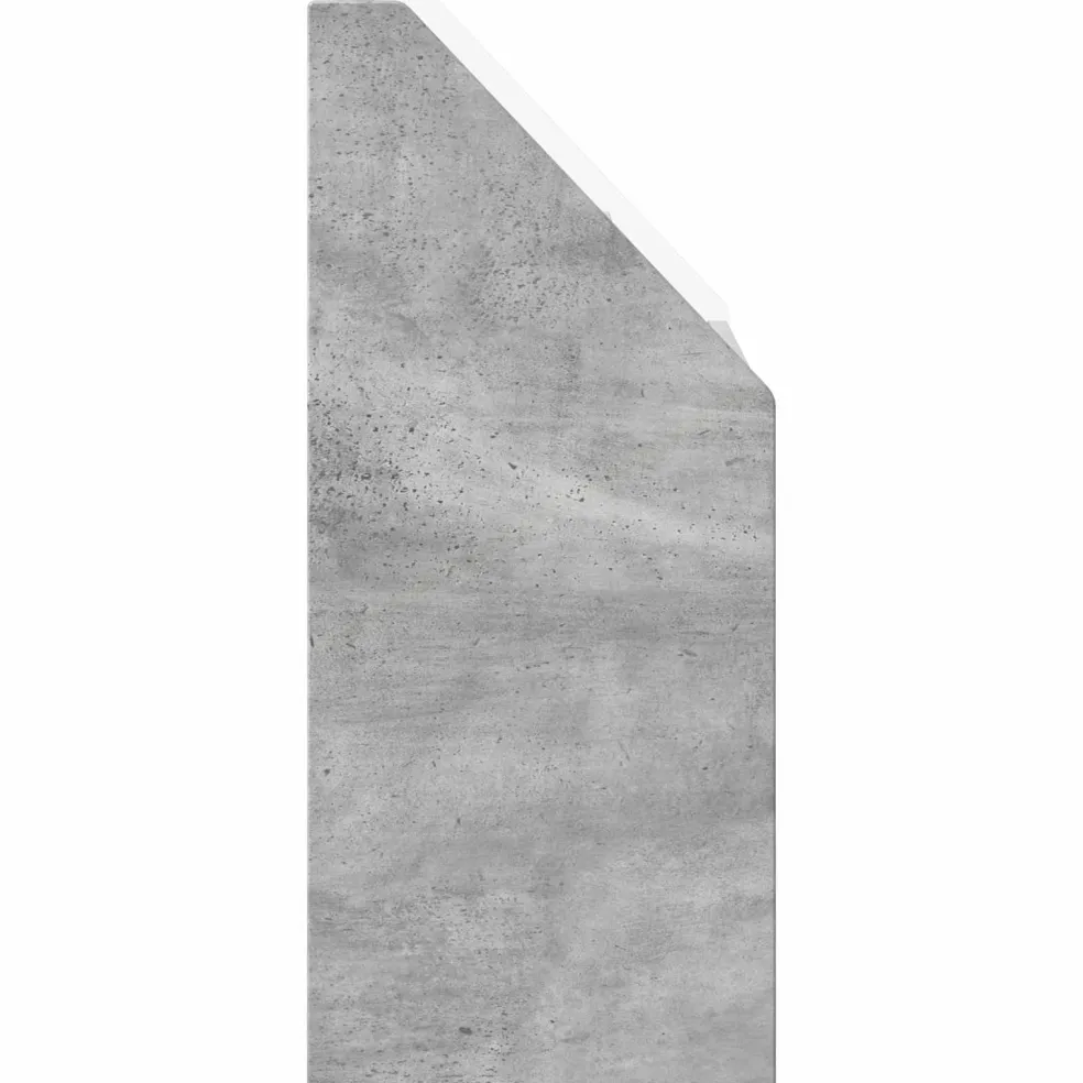 vidaXL Kinderen Boekenkast Beton Grijs 60 x 29,5 x 69 cm Bewerkt hout