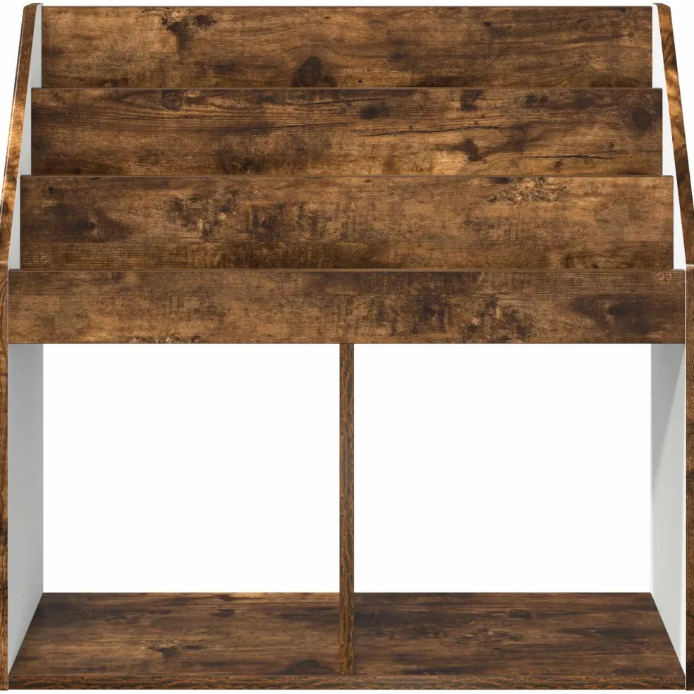 vidaXL Kinderen Boekenkast Gerookt eiken 72,5 x 29,5 x 69 cm