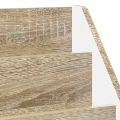 vidaXL Kinderen Boekenkast met opslag Sonoma Eiken 72,5 x 29,5 x 69 cm