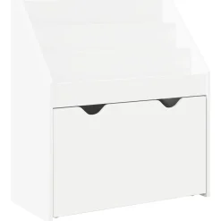 vidaXL Kinderen Boekenkast met lade Wit 60 x 29,5 x 69 cm Bewerkt hout