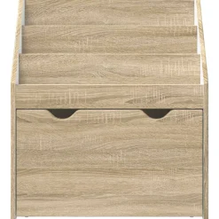 vidaXL Kinderen Boekenkast Sonoma Eiken 60 x 29,5 x 69 cm Bewerkt hout