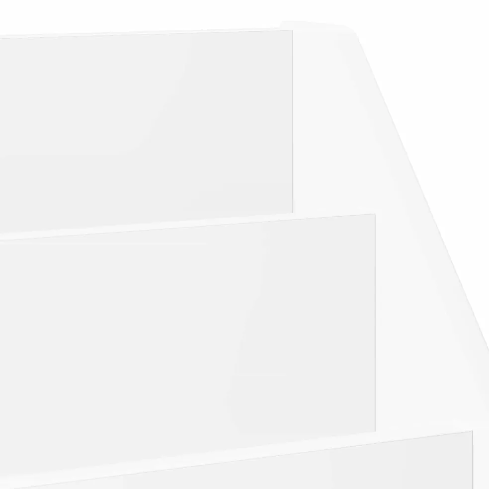 vidaXL Kinderen Boekenkast Wit 72,5 x 29,5 x 69 cm Bewerkt hout
