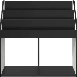 vidaXL Kinderen Boekenkast Zwart 72,5 x 29,5 x 69 cm Bewerkt hout