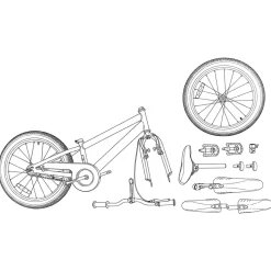vidaXL Kinderfiets 20 Inch 6-Snelheid voor 6-11 jaar oud Rood