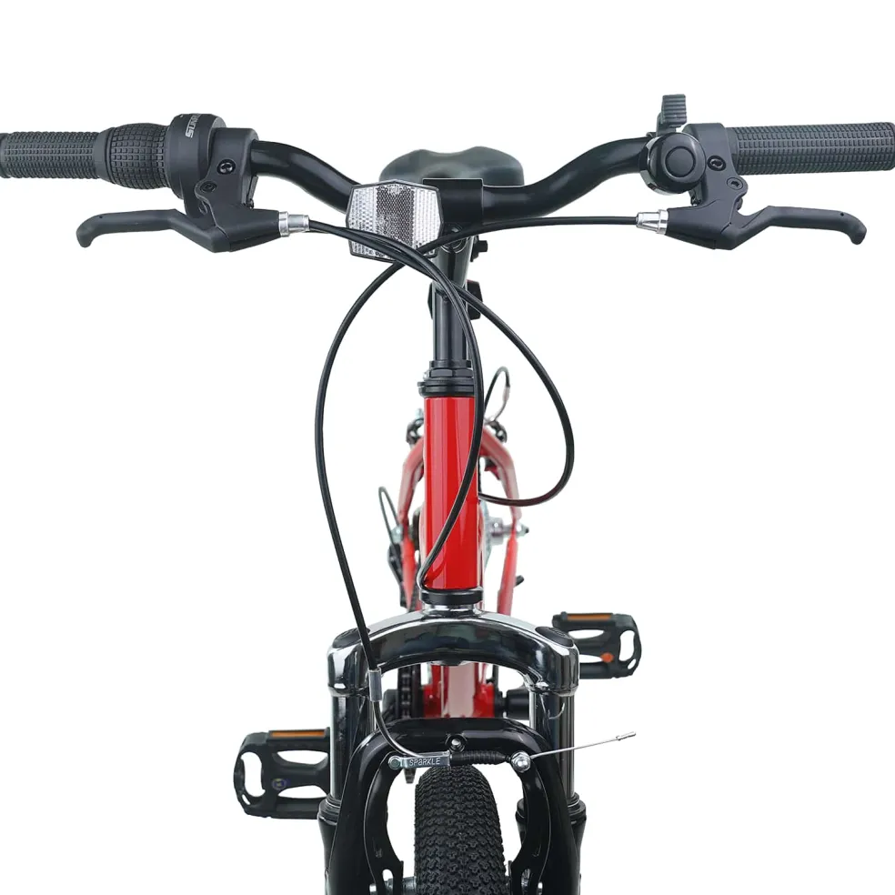 vidaXL Kinderfiets 20 Inch 6-Snelheid voor 6-11 jaar oud Rood