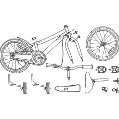 vidaXL Kinderfiets 12 Inch voor 2-4 jaar oud Groen