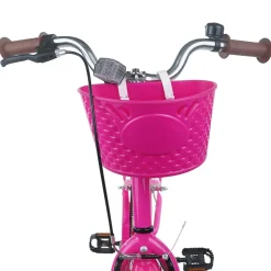 vidaXL Kinderfiets 12 Inch voor 2-4 jaar oud Zwart Rood