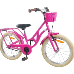 vidaXL Kinderfiets 12 Inch voor 2-4 jaar oud Zwart Rood
