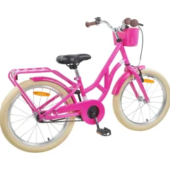 vidaXL Kinderfiets 12 Inch voor 2-4 jaar oud Zwart Rood