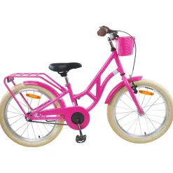 vidaXL Kinderfiets 12 Inch voor 2-4 jaar oud Zwart Rood