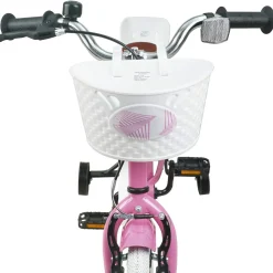 vidaXL Kinderfiets 12 Inch voor 2-4 jaar oud Lichtroze