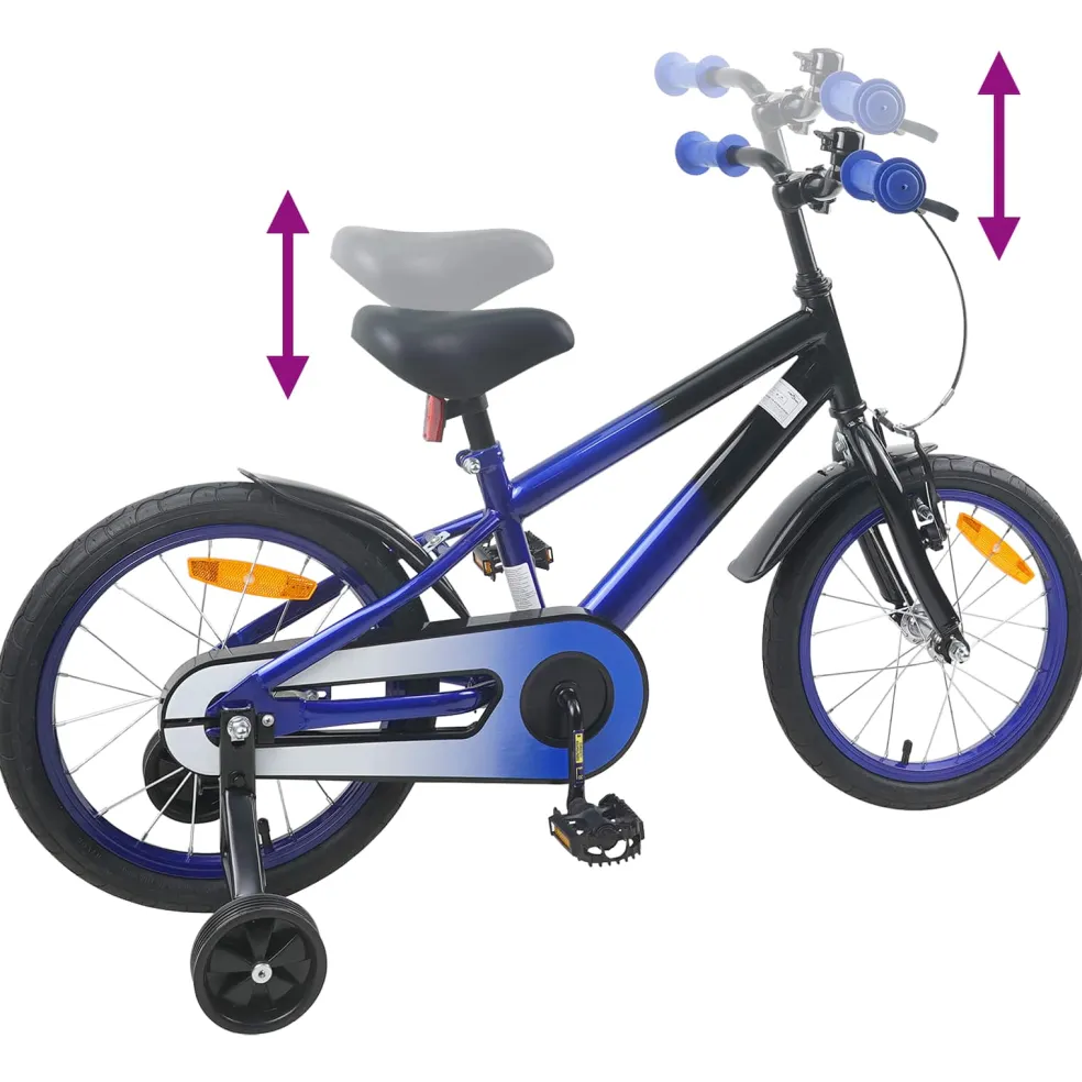 vidaXL Kinderfiets 12 Inch voor 2-4 jaar oud Groen