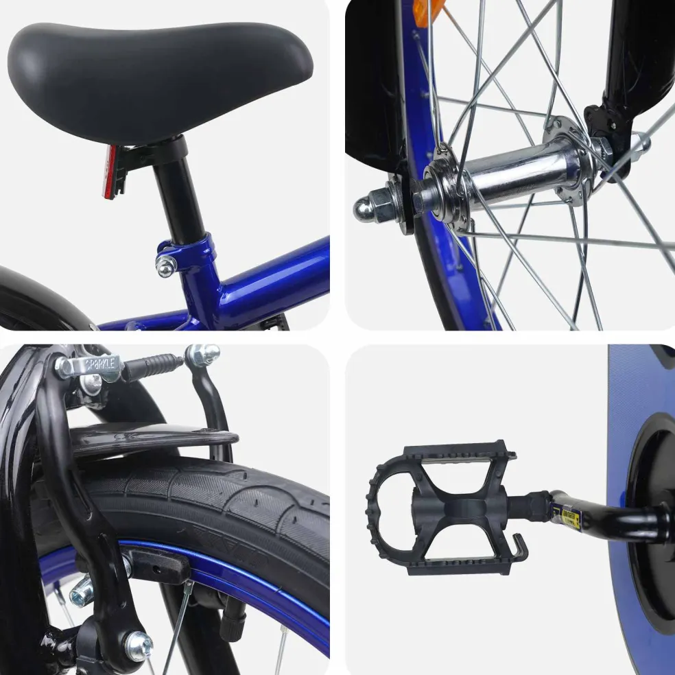 vidaXL Kinderfiets 12 Inch voor 2-4 jaar oud Groen