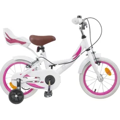 vidaXL Kinderfiets 12 Inch voor 2-4 jaar oud Wit