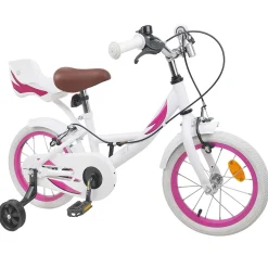 vidaXL Kinderfiets 12 Inch voor 2-4 jaar oud Wit