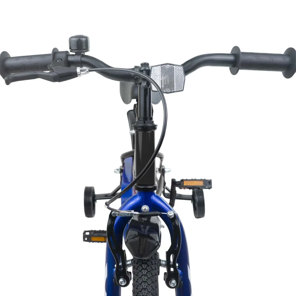 vidaXL Kinderfiets 12 Inch voor 2-4 jaar oud Zwart