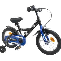 vidaXL Kinderfiets 12 Inch voor 2-4 jaar oud Zwart