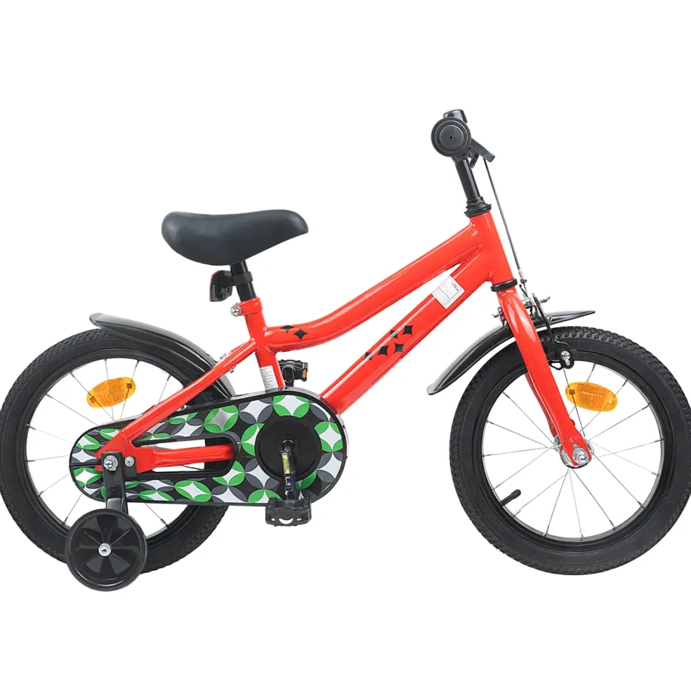 vidaXL Kinderfiets 12 Inch voor 2-4 jaar oud Rood