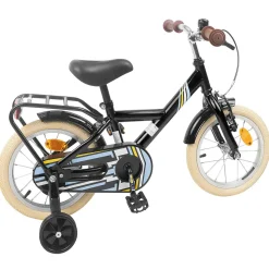 vidaXL Kinderfiets 12 Inch voor 2-4 jaar oud Zwart