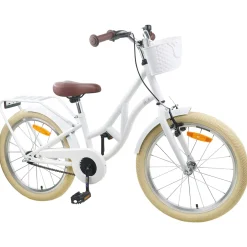 vidaXL Kinderfiets 20 Inch voor 6-11 jaar oud Wit